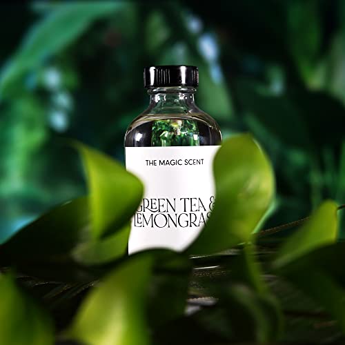 The Magic Scent "Green Tea & Lemongrass" Oils For Diffuser - Hvac, Cold-Air, & Ultrasonic Diffuser Oil Inspired By The Delano, South Beach - Essential Oils For Diffusers Aromatherapy (200 Ml) #TOP7