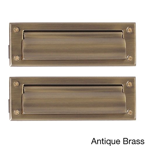 Brass Accents A07-M0050-605 10" Mail Slot, Polished Brass Finish #TOP4