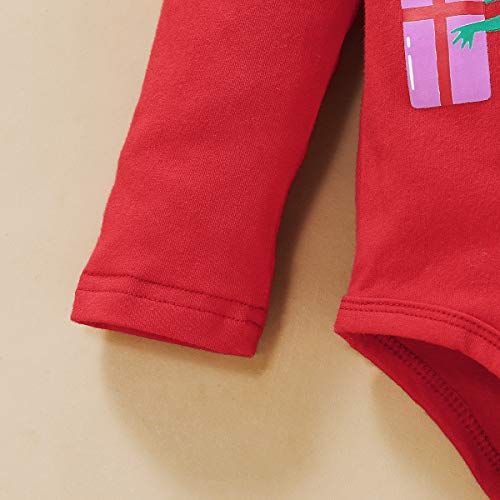 DaMohony 3 Stks/set Baby Peuter Kerst Outfits Romper + Broek + Hoed Kleding Set - Afbeelding 7