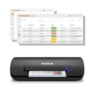 Ambir Technology DS687-AS Duplex A6 ID Card Scanner withAmbirScan