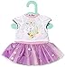 Produktbild Zapf Creation 870563 Dolly Moda Einhorn Shirt mit Tutu Puppenkleidung 34-38 cm