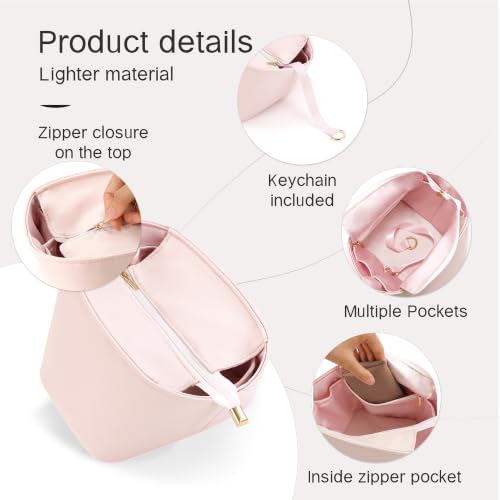 Image of Fits for Picotin Bag Insert Organizer For Hermes(18,Pink)