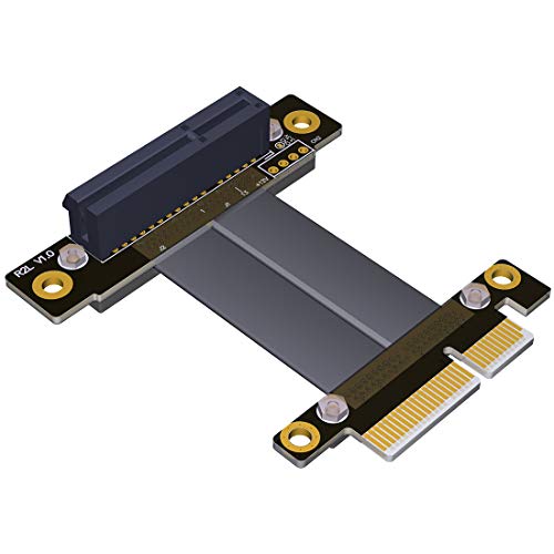 Cable adaptador PCIe X4 3.0 Extensor 10 cm para PC miniatura 2