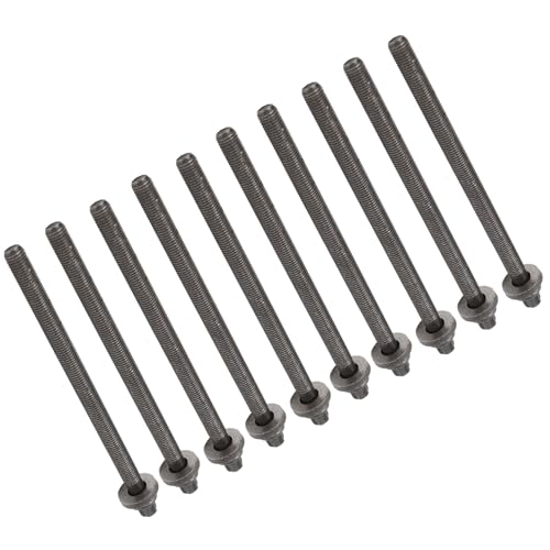 Conjunto de Parafusos de Cabeça de Cilindro, 10 Peças de Parafusos de Cabeça de Cilindro Confiáveis,