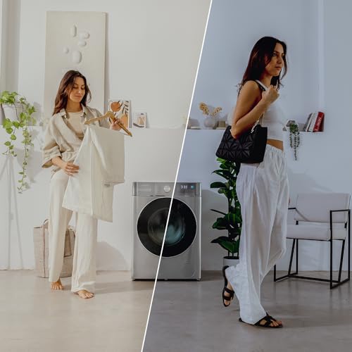 Cecotec Waschmaschine Trockner 10-6Kg Frontlader Bolero Wash&Dry 10680 Inverter Steel A. 1400 U/MIN, 16 Programme, Inverter Plus Motor, SteamMax, OnSmart, Smooth Wash und Antibakterielle Dichtung