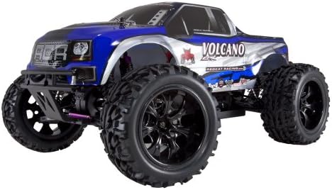 Redcat Racing Volcano EPX Electric Truck, Blue/Silver, 1/10 Scale