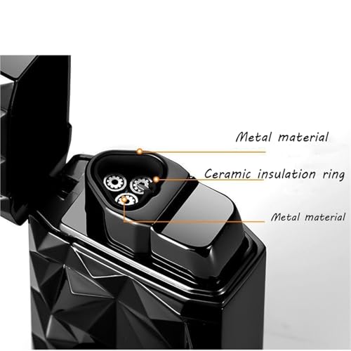 Mechero de butano ajustable con diseño multifunción y cámara de gas visible 4