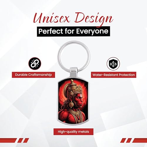 Image of Stylish Metal Keychains with Permanent Glossy Print - Inspirational Quotes & Spiritual Designs - Perfect Key chains for loved ones, Personal Use, Gifts & Return Gifts