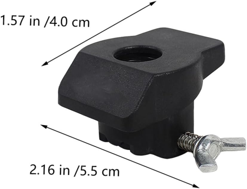 balacoo 2sets Electric Drill Sanding Guide Attachments Rotary Grinding Guide Precise Depth Control for Professional Finish 2pcs*2