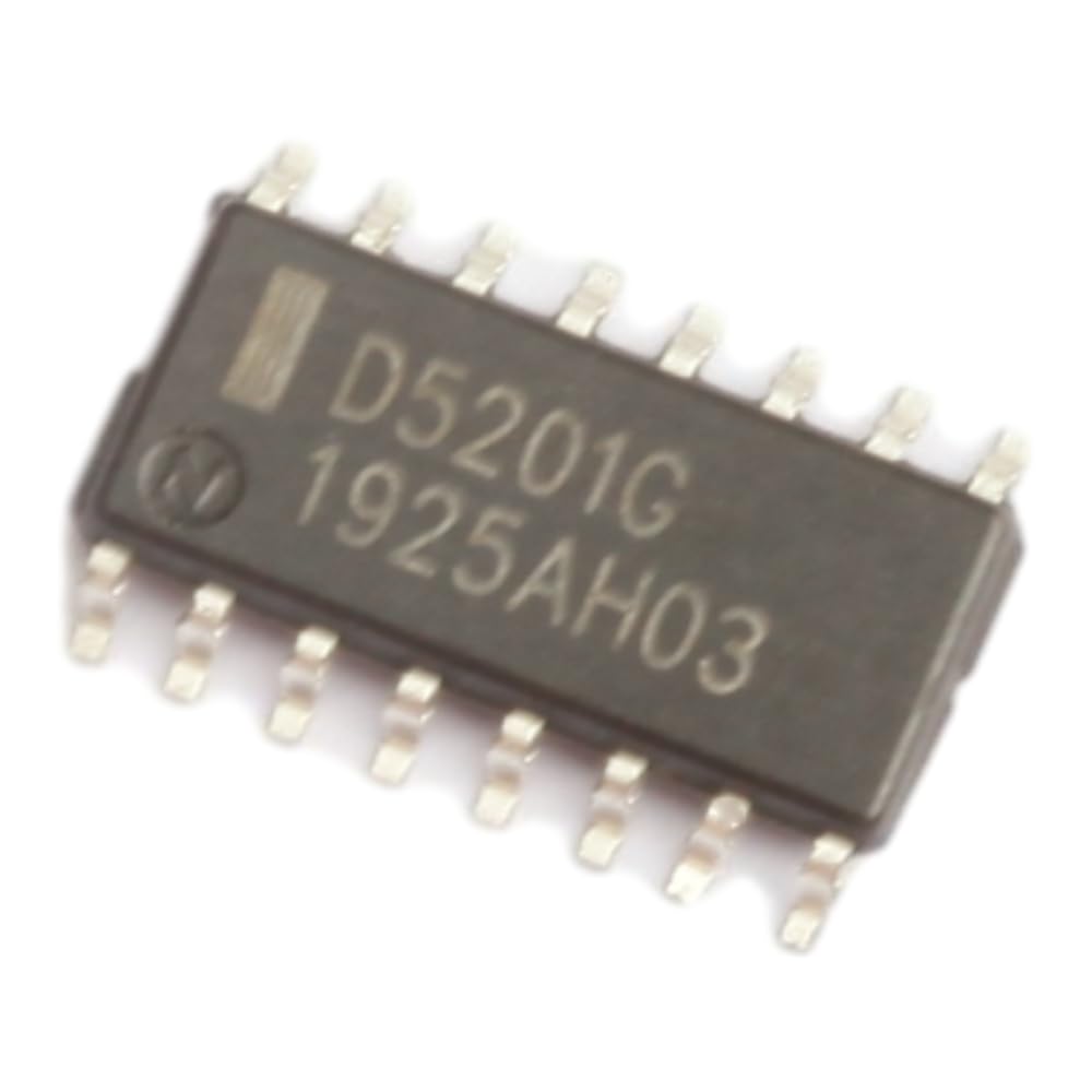 5 pezzi UPD5201G SOP-16 UPD5201 D5201G C-mos Quad Spst IC Chip