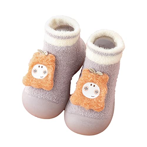 Baby Toddler Slippers Socks Non-Slip Soft Sole Infant Boys Girls Slippers Socks First Walker Indoor Floor Shoes Socks