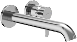 TOTO TTLS01310UCP Global 1.2 GPM Wall Mounted Centerset Bathroom Faucet Polished Chrome