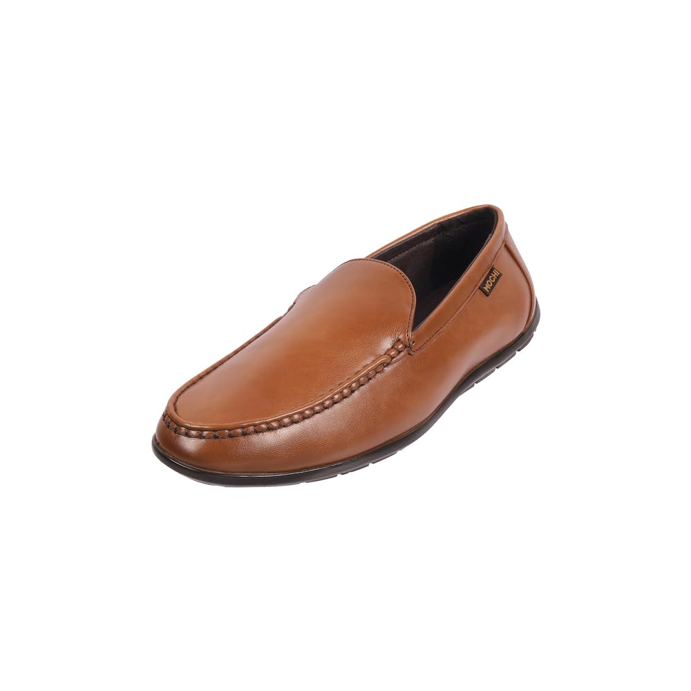 Men Faux Leather Moccasin Shoes-image-40