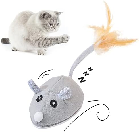 Interaktive Elektro-Maus Für Katzen - Wiederaufladbar Mit Bewegungsfunktion