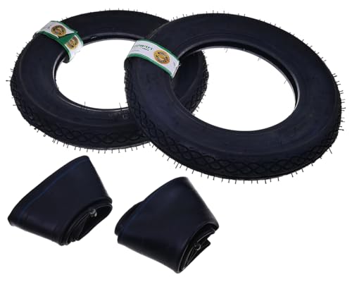 2EXTREME Speedways Reifen Set 3.00-10 42J TT inkl. Schläuche – kompatibel mit Vespa PK 50, Yamaha Jog R, Kymco Curio, Benzhou YY50QT-22, Flex-Tech Sprint 50 – Scooter Reifen 10 Zoll