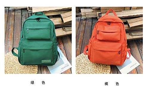 B17 Mochila Impermeável Feminina Escolar Fashion Resistente (Preto)