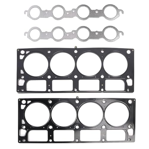 Image of 2007-2011 MLS Head Gasket Set Bolts Fit For Chevy GMC Cadillac 6.0L 6.2L V8 | Head Gasket Fit For Express Silverado Suburban Tahoe Savana Sierra Yukon XL Escalade Hummer H2 ES72220 ES72390 HS26192PT-5