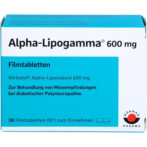 Preisvergleich Produktbild Alpha Lipogamma 600 mg Filmtabletten