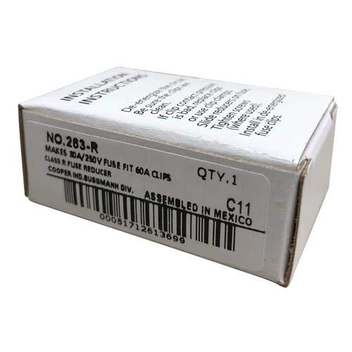 Fuse Reducer, Rk1, Rk5, 30A, Holder 60A, 250V