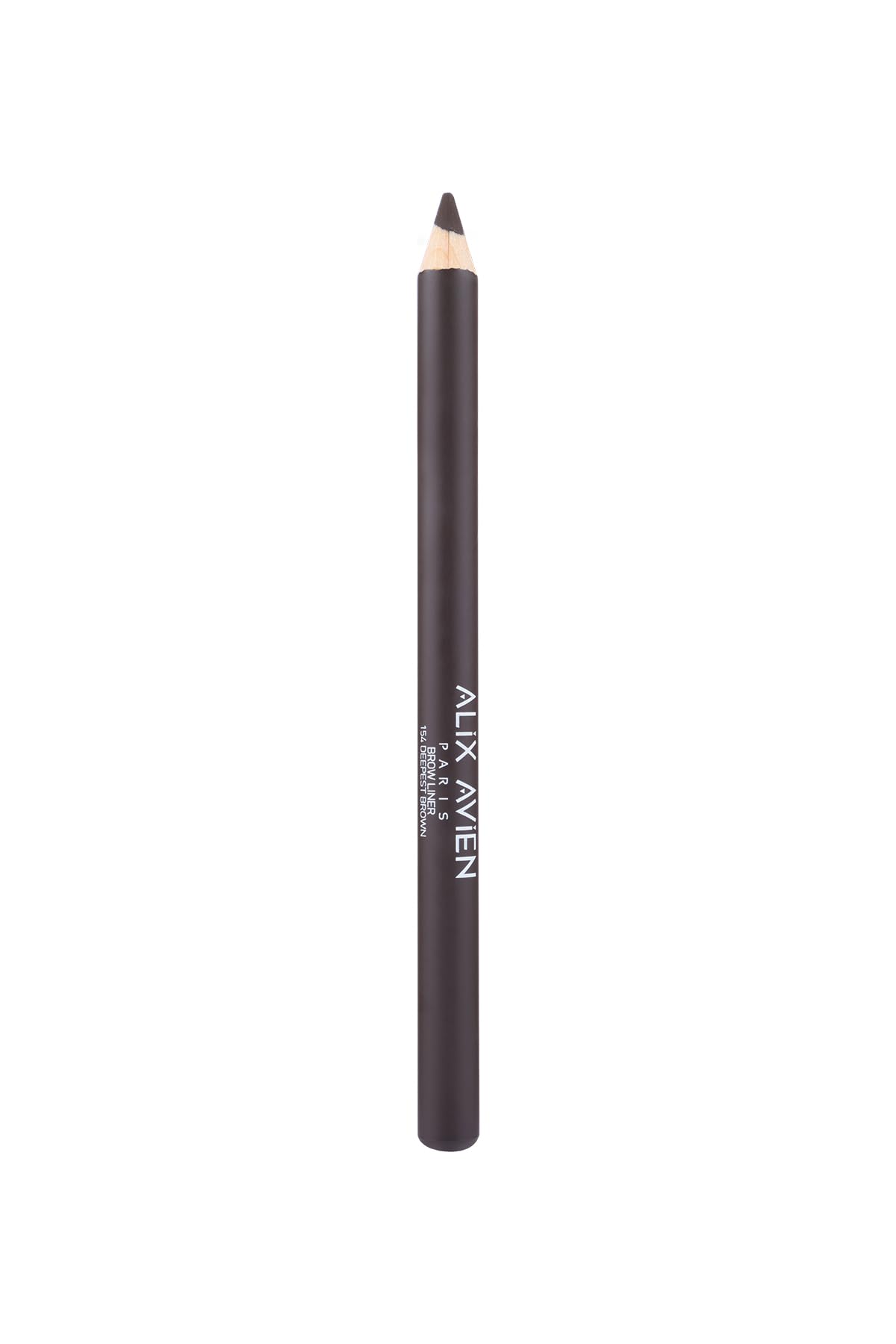 ALIX AVIEN Uzun Süre Kalıcı, Belirginleştirici Şekillendirici Kahve Kaş Kalemi - Brow Liner 154 Deepest Brown
