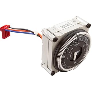 Pentair Timer, Grasslin, SPDT, Panel Mount, 24 vac, 24hr, w/Harness