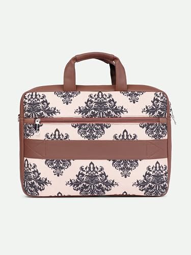 Image of ZOUK Arin Laptop Bag | Slim & Stylish Laptop Bag for Women Office Use | Fits 15.6+ Inch Laptop | Padded Compartment Fits up to 17 Inch Laptop | Water-Resistant | Lightweight