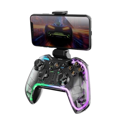 Mars Gaming MGP-BT2, Gamepad Bluetooth 5.0, RGB Neon,...