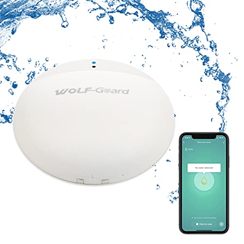 Wolf Guard SR-W04 Smart Wi-Fi Water Leak Detector, Avoid Water Leaks and Damage the Floor - Image 2