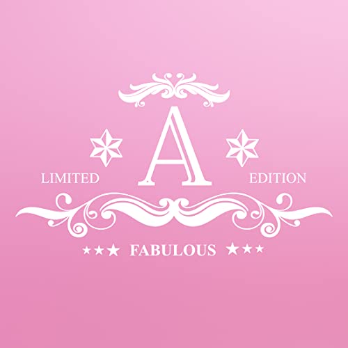 Personalised Gifts for Women - Large Gin Glass (730ML) - Your Choice of Initial (A) - Image 5