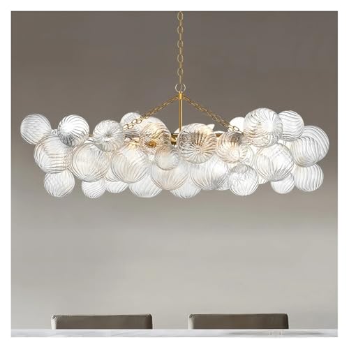 �V�����f���A, �k���K���X�o�u���V�����f���A���փz�[�����E���h�{�[���y���_���g���C�g���_�����O�W���A���[���r���O���[��LED�V�[�����O���C�gE27�d���z�[���f�R���[�V����(L130-H66cm,Neutral light)