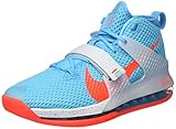 Dämpfung Nike Herren Air Force Max Ii Basketballschuh, Blau Blau Fury BRT Crimson White, 41 EU