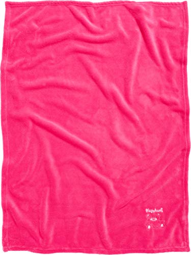 Playshoes Unisex Baby Fleece-Decke Bär 301700, 18 - Pink, 100 x 150 cm/39.4 Inch x 59 Inch – Ansicht 2