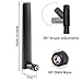 Geekstory Dual Band WiFi 2.4GHz 5.8GHz 10dBi RP-SMA Male Antenna 15cm 6inch Universal Antenna Amplifier for WiFi Router Wireless Signal Booster (Pack of 4)