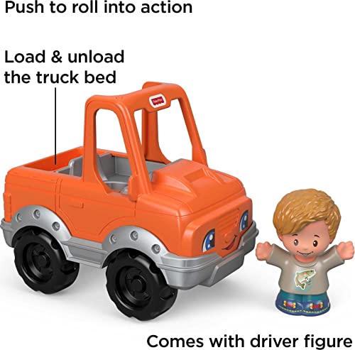 Fisher Price Little People camionnette orange pour imaginer