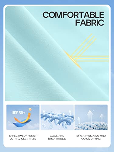 IUGA Rash Guard for Women UPF 50+ SPF UV Protection Long Sleeve Workout Tops with Pockets Dry Fit Hiking Swim Shirt4