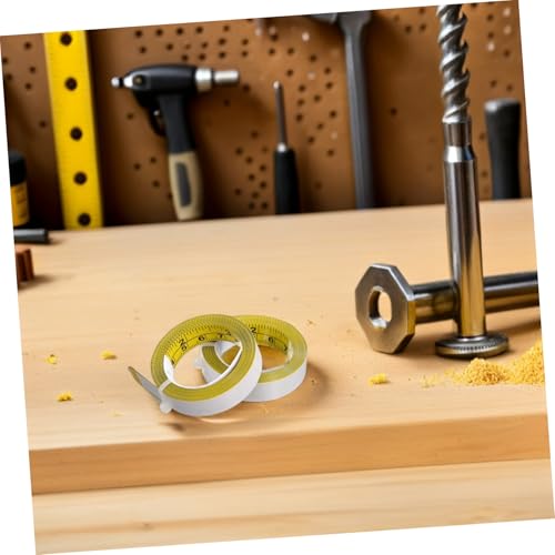 Cinta métrica adhesiva reutilizable de acero 3Roll miniatura 4