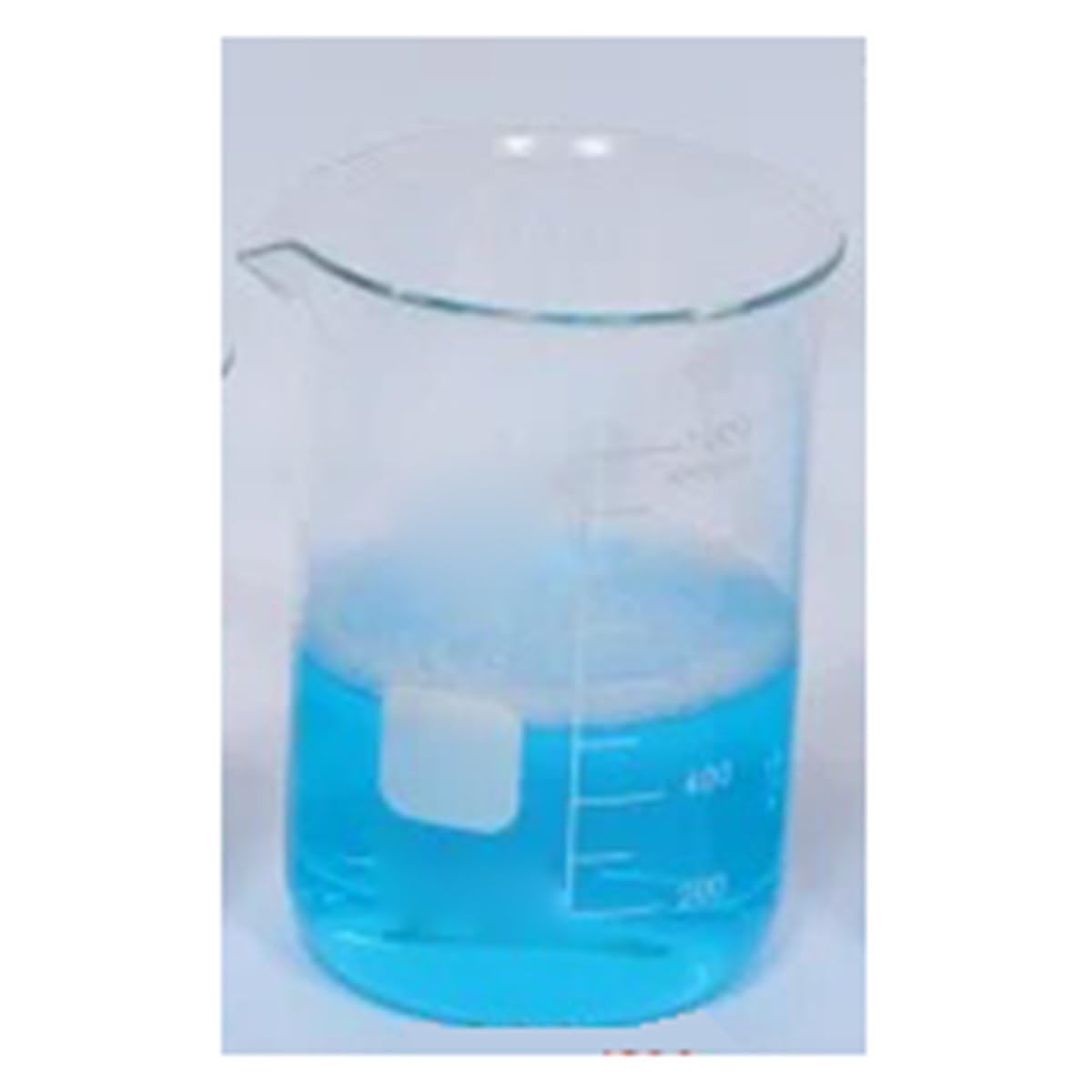 1 jeu de béchers de laboratoire en verre de toutes tailles, verre 3,3 avec graduation(2000mL)