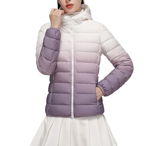 Veste matelassée légère et résistante à l'eau DGKaxiyaHM blouson gradient chaud