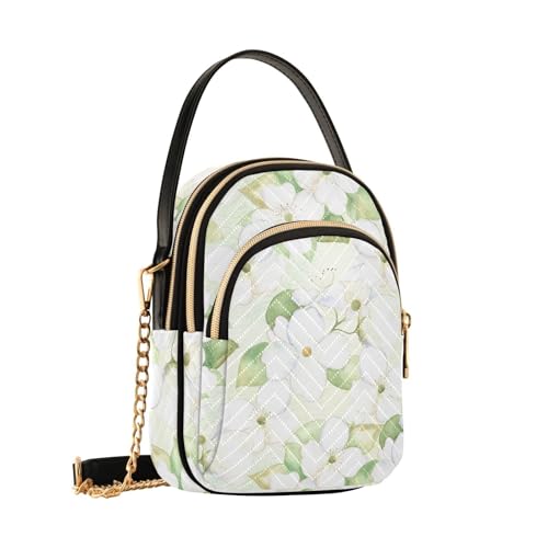 Sac à main motif fleurs de jasmin parfait pour les sorties en ville