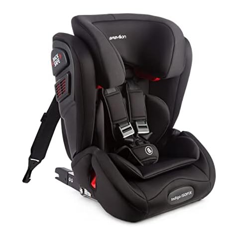 BABYLON Babysitz Auto Indigo Isofix Autokindersitz Gruppe 1/2/3 Kindersitz 9-36 kg Kindersitz Cover