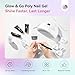 SAVILAND All-in-1 Poly Extension Gel Nail Kit: 15 Colors Poly Gel Nail Kit for 28 Days Long-Lasting, Pink Peach Cat Eye with Slip Solution U V Light for Quick Nail Extensions Home Salon Daily Art DIY