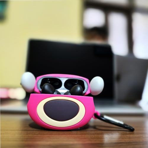 Image of YODI Case Cover for Airpods Pro|Pro 2|Airpods Pro 3|Airpods 4 Pouch, Silicone Cases with Cleaner Kit 360 Drop Protection,Shock-Resistant ([Headphone - Redbear ], Airpods Pro /Pro 2)