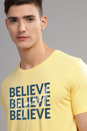 Image of ADRO Tshirt for Men | Printed T Shirt for Men | 100% Cotton Regular Fit T-Shirt |Printed T Shirt