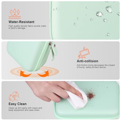 RAIALL Capa rígida para mini impressora de adesivos Moremore, bolsa de viagem para impressora térmic