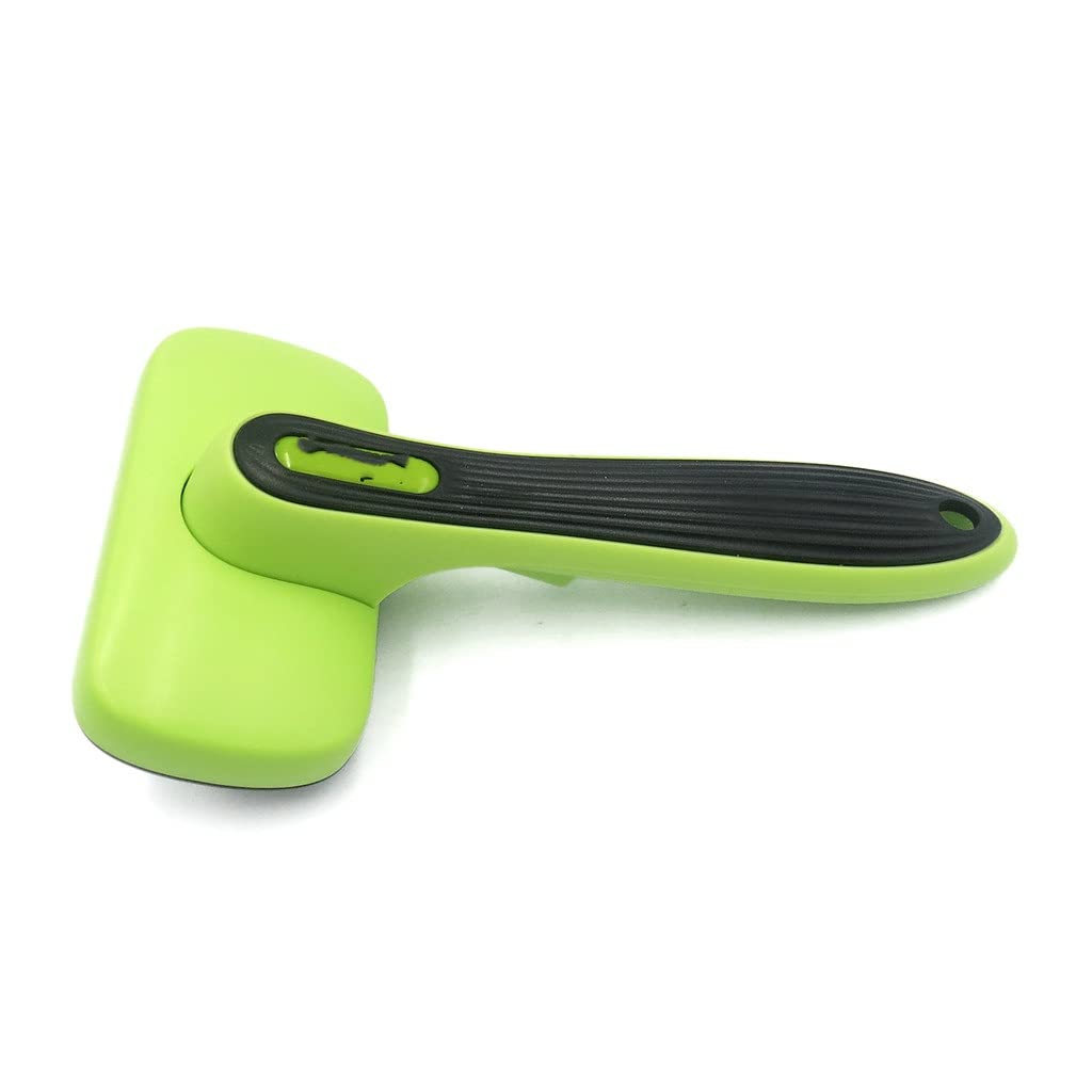 Cepillo de Limpieza para Perros, cepillos de Pelo flotantes retráctiles, Peine de depilación automática para Mascotas, Juegos para Perros Grandes y medianos