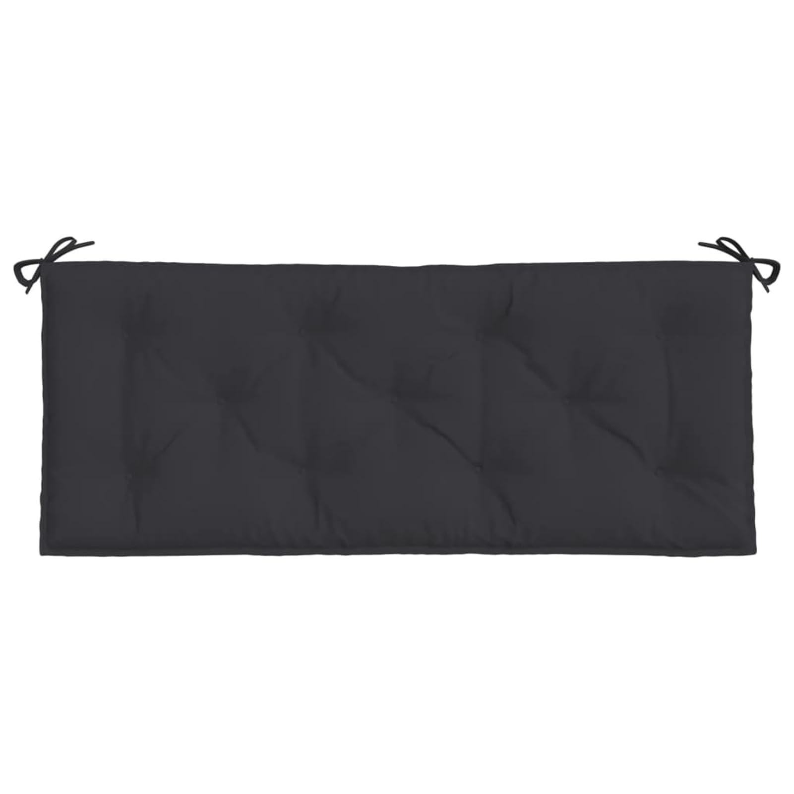 BaraSh Cuscino per Dondolo Nero 120 cm in Tessuto,Cuscino per Dondolo,Cuscino per Dondolo da Giardino,Cuscino per Panche(SPU:315011)
