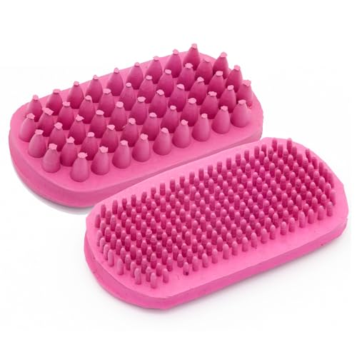 Grewal Equestrian Velvet Touch Groomer Set (Pink)