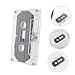 COHEALI Vintage Blank Cassette Tape for DIY Crafting Empty Audio Cassette for Greetings and Celebrations Retro Style with Smooth Surface for Parties and Creative