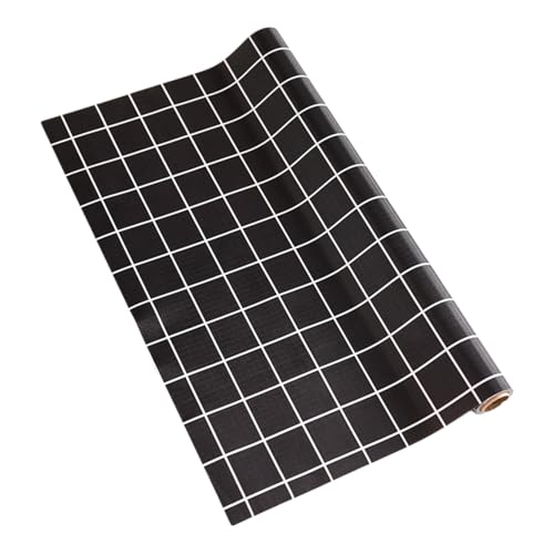 GOOHOCHY Mantelitos Individuales de Tela Oxford Negra para Cocina Aislamiento Térmico, Antigrasa y Resistente a Manchas, Ideales Hogar y Organización de Cajones
