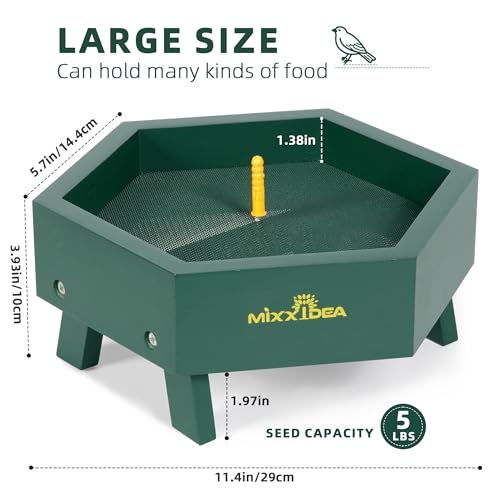 Wooden Ground Bird & Squirrel Feeder Tray - 12.59 w/ Code + 40% Off Code JQCK73XC - image 2